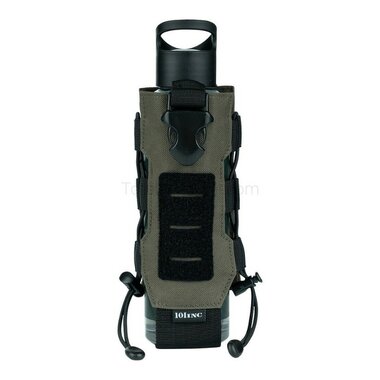 101 Inc verstelbare Molle draagtas voor drinkflessen, legergroen