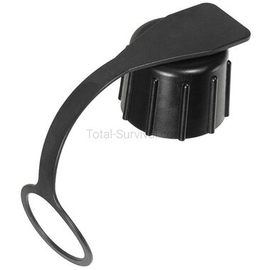 Avon veldfles dop met aansluiting voor gasmaskers, zwart