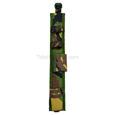 Holster de jambe de l'armée néerlandaise pour couteau à baïonnette, Molle, Woodland DPM