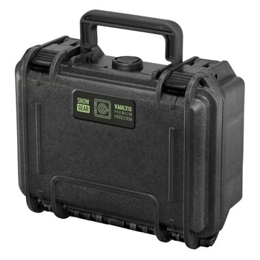 Showgear Vaultis 200 ABS transport case, Schwarz, IP-67