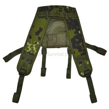 Bretelles danoise en sangle PLCE pour ensemble de transport de charges M/96, M84 camo