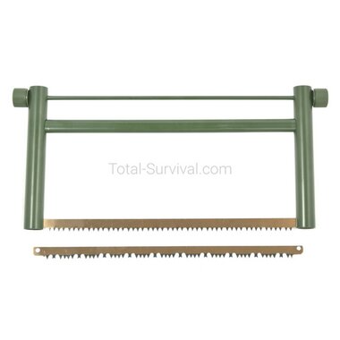 AB Klappsäge, 2 Sägeblätter, olivgrün