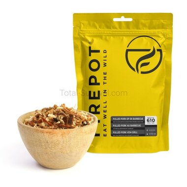 Firepot Barbecued Pulled Pork - regular 125 gram