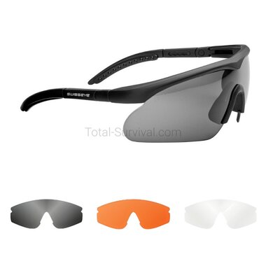 SwissEye Raptor II ballistic safety goggles STANAG 2920, black