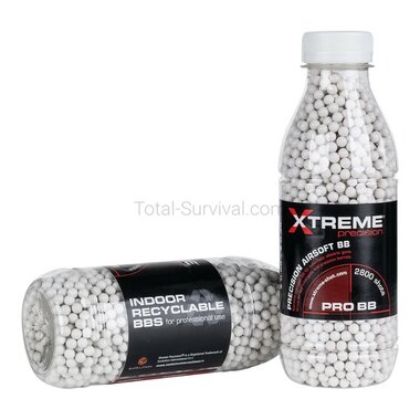 Xtreme Precision 0,30g BBs 6mm wit, fles 2800 BB's