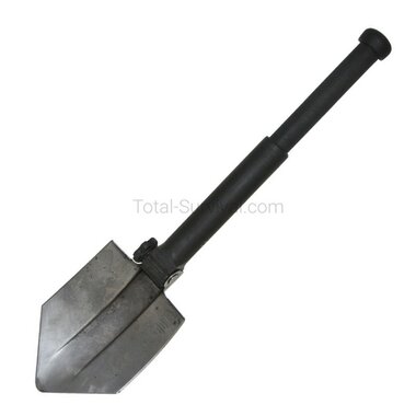 Glock Deense leger Pioniersschep / veldschep inklapbaar groot, zwart