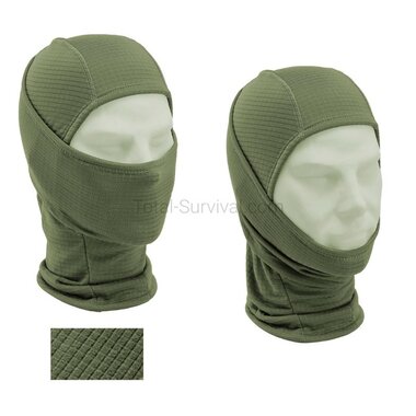 Defcon 5 cagoule multi-usage polaire pour temps froid, vert olive