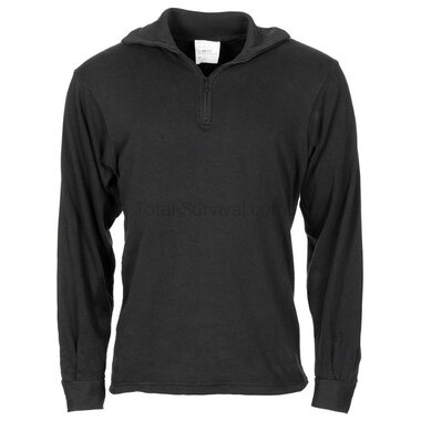 Britisches Langarmhemd Extreme Cold Weather ECW Norgie, schwarz