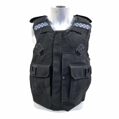 Aegis soft armour body vest ballistisch klasse HG1+KR1+SP1, zwart