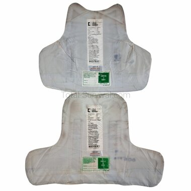 Mehler Vario System Protective Body Armour Insert set (Voor/Achter), kevlar HG1A+KR1