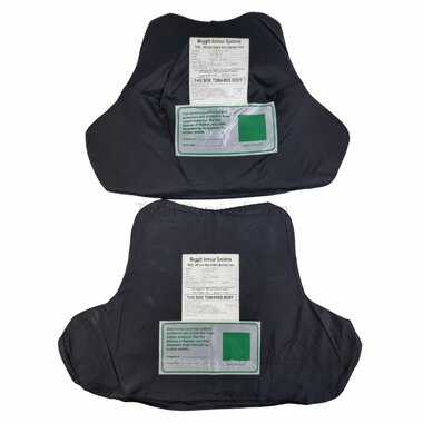 Meggitt Protective Body Armour Insert set (Voor/Achter), kevlar HG1A+KR2