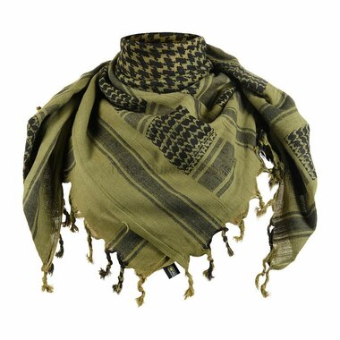 M-Tac Dense Shemagh / keffiyeh, groen-zwart