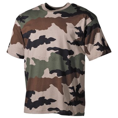 MFH US T-Shirt katoen, korte arm, CCE camo, 170 g/m²