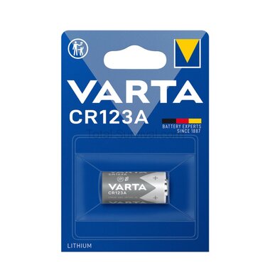 Varta CR123A 1430 mAh 3V Batterie 16340