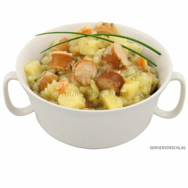 MFH Canned Potato Stew with Viennese Sausages, 400g, emergency food