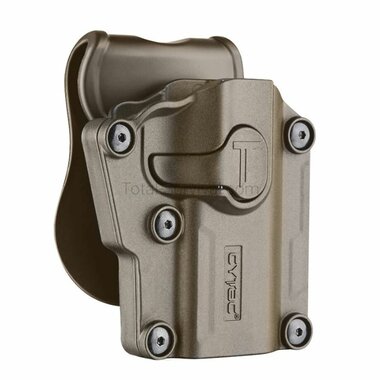 Cytac Mega Fit paddle Holster FDE right, Dark Coyote