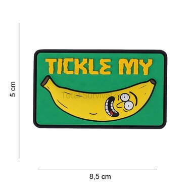 101 Inc 3D PVC velcro patch, Tickle my, #6036