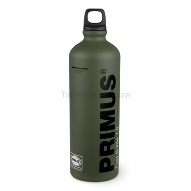 Primus Brandstof fles 1L 25CM, legergroen