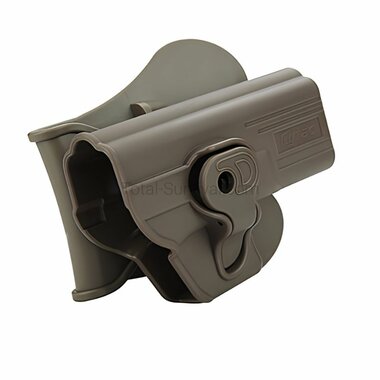 Cytac Paddle-Holster FDE Glock 19/23/32 Rechts, Dark Coyote