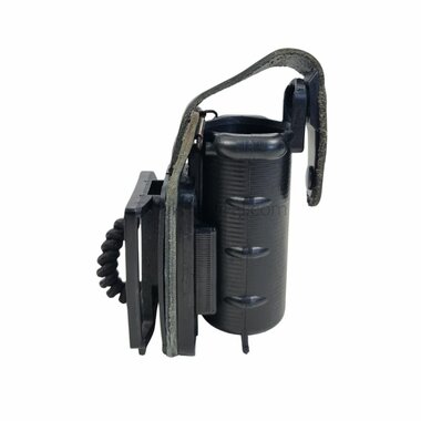 Peter Jones P175 Sprayhouder swivel met Klick Fast (riem)bevestiging, zwart