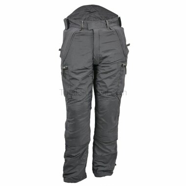 AB thermische overbroek met suspenders Ale-Tex zwart