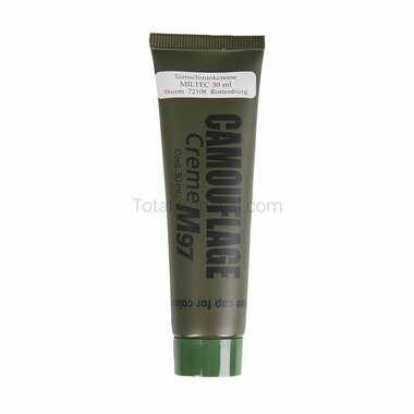 Mil-Tec NATO camo cream tube 30 gr Groen