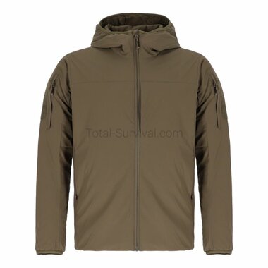 AB lichtgewicht isolatiejas Level 4 ECWCS met PrimaLoft® met capuchon, RAL7013 Ranger groen